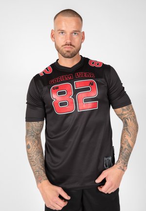 FRESNO - Print T-shirt - red