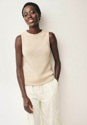ROLL EDGE TANK  REGULAR FIT - Tops - neutral