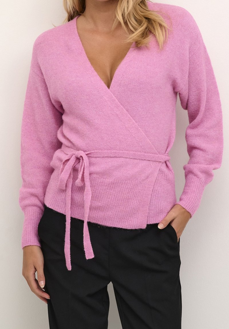 Kaffe Gilet - pink