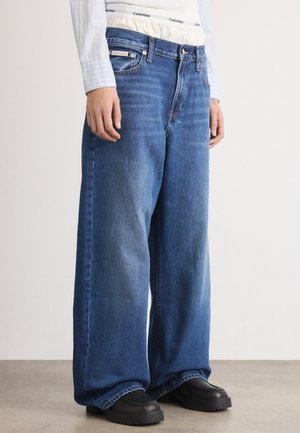 LOW RISE BAGGY  - Blugi largi - canarsie