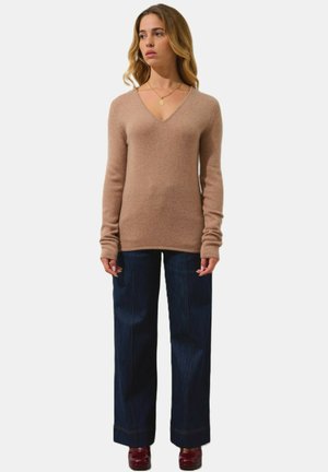 Authentic Cashmere CHELSEA - Svetr - mottled camel