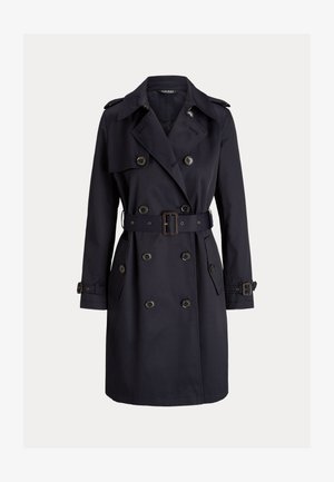 Lauren Ralph Lauren Petite DOUBLE BREASTED COTTON BLEND TRENCH COAT - Ballonkabát - navy