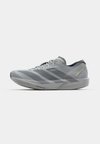 ADIZERO TAKUMI SEN 11 - Παπούτσια για τρέξιμο σε δρόμο - silver metallic/iron metallic/lucid lemon