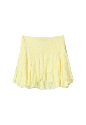 Bershka Minirock - yellow