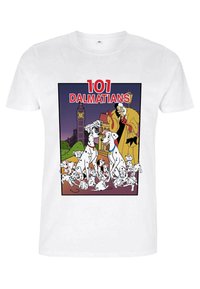 Disney 101 DALMATIANS VHS COVER UNISEX - T-shirt z nadrukiem
