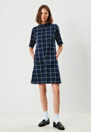 BERNADINE CHECK - Hverdagskjole - navy