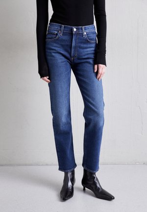 DAPHNE - Jeans Straight Leg - dark blue