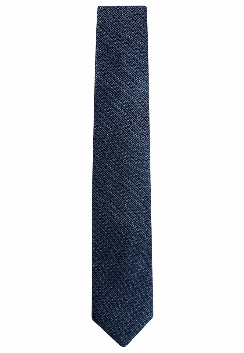 Next TEXTURED REGULAR - REGULAR FIT - Cravată - steel blue geometric