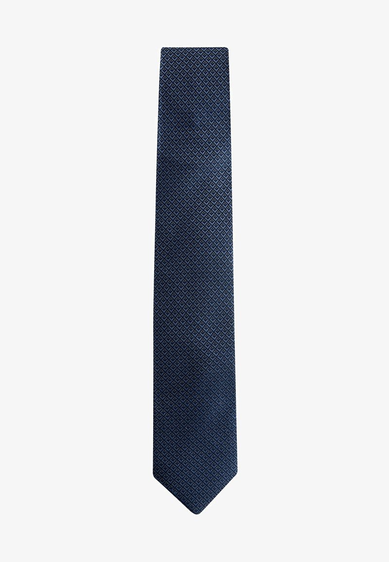 Next TEXTURED REGULAR - REGULAR FIT - Corbata - steel blue geometric