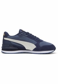 Puma ST RUNNER - Sneakers basse - evening sky-vapor gray-club navy- white
