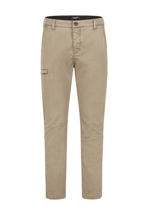 FEINE MIT TASCHE - Stoffhose - beige