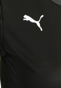 Puma TEAM GOAL  - Sportiniai marškinėliai trumpomis rankovėmis - black/asphalt