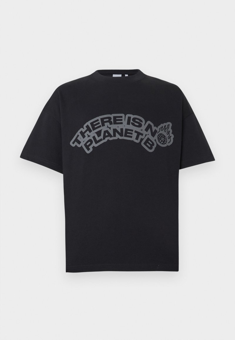 The Tracksuit Club T-shirt print zwart