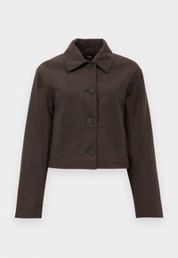 ONLALEX LIFE SHORT JACKET - Giacca da mezza stagione - seal brown