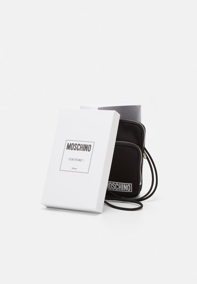MOSCHINO LABEL UNISEX - Mala a tiracolo - fantasy black
