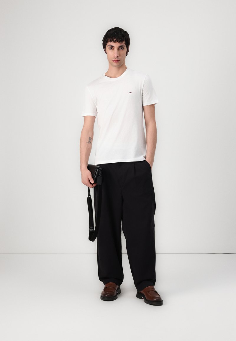Tommy Jeans - TEE 3 PACK - T-Shirt basic - ecru/blu, Vergrößern