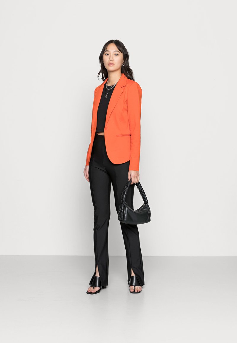 Damen Leichte Jacken | ICHI KATE Blazer pureed pumpkin/rot - AA06398 Damen Leichte Jacken | ICHI KATE Blazer pureed pumpkin/rot - AA06398