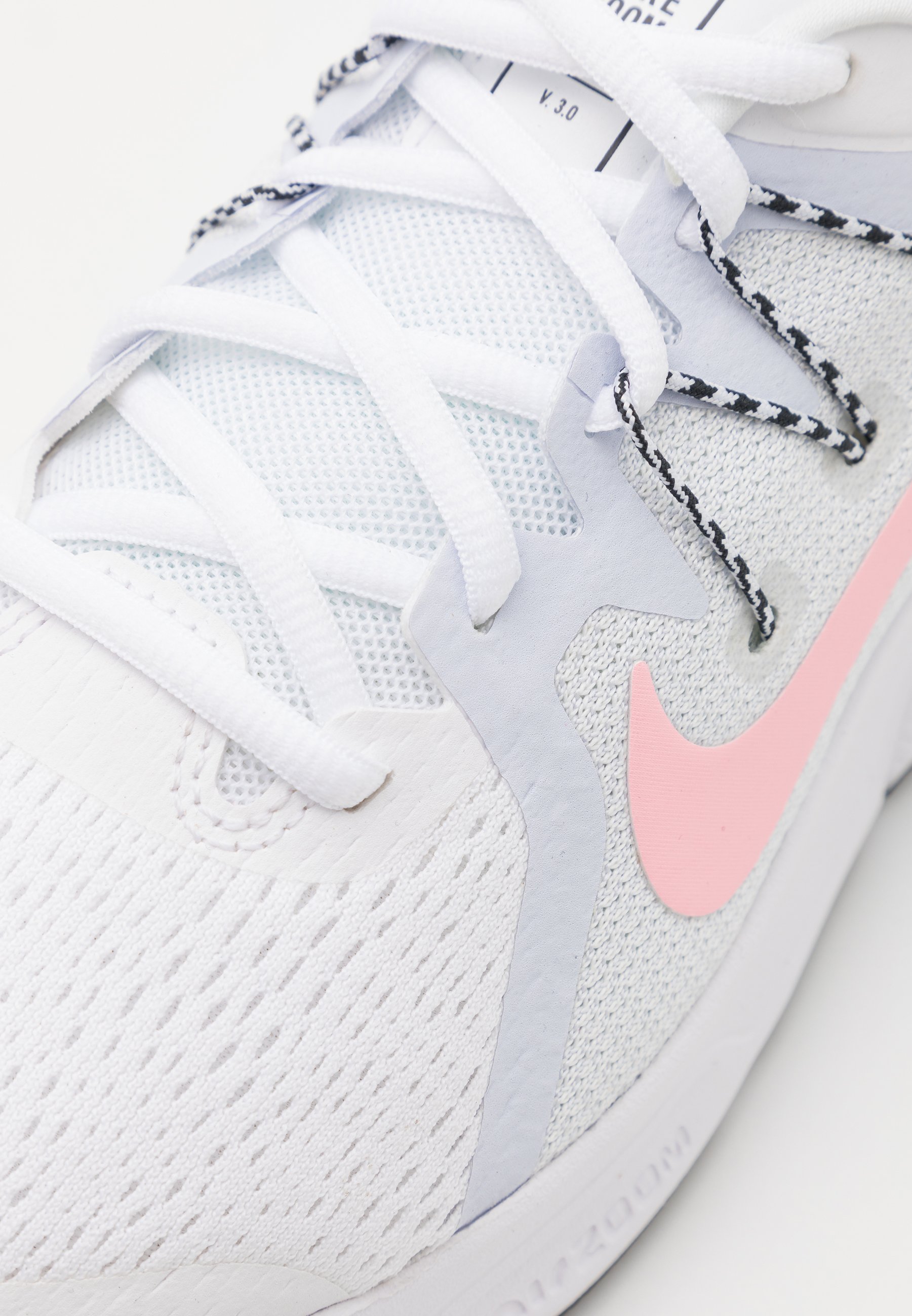 Nike Performance ZOOM SPAN 3 FAIRMONT - Laufschuh Neutral - white/arctic  punch/football grey/weiß - Zalando.de