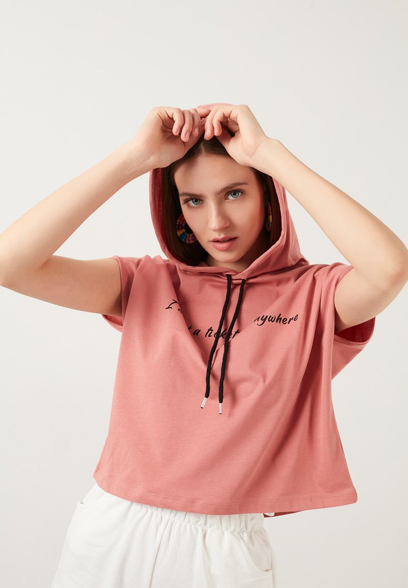 Damen Sweatshirts | LELA Kapuzenpullover dusty rose color/pink - PO82125 Damen Sweatshirts | LELA Kapuzenpullover dusty rose color/pink - PO82125