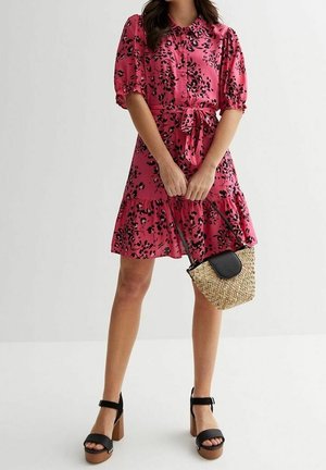 Blusenkleid - mottled pink