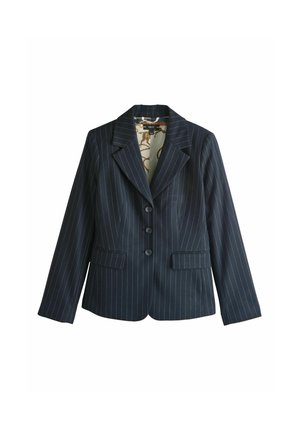 Next, TALL FIT - PINSTRIPE SCULPTED SINGLE BREASTED BLAZER . - Blazer - navy