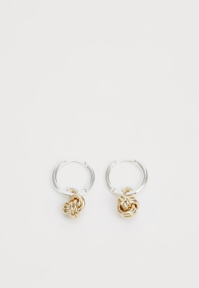Lauren Ralph Lauren HOOP DROP - Auskari - silver-coloured/gold-coloured
