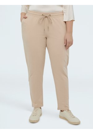 JOGGERS IN  CON COULISSE - Træningsbukser - beige