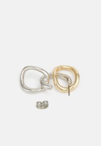 Pieces PCTUSSA EARRINGS - Náušnice - silver-coloured/gold-coloured