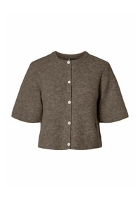 PCSILLY O-NECK - Vest - morel