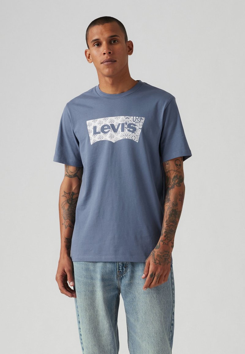 T-Shirt Levi's Batwing A Maniche Lunghe Per Bimba - 100% Cotone, Design Con Logo - Foto 5
