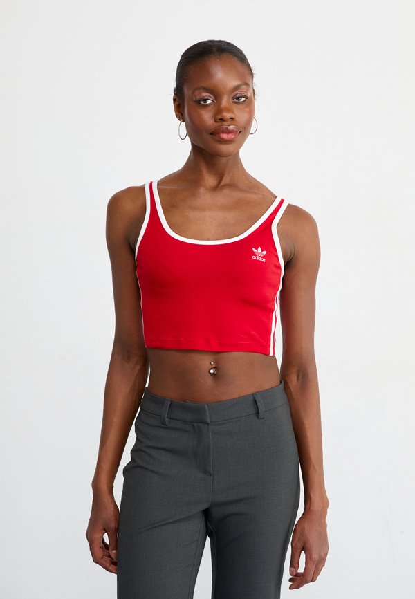 ADICOLOR -STRIPES - Bustier - better scarlet