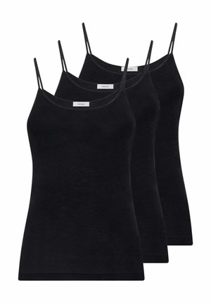 3 PACK - Maglietta intima - nero