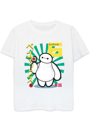 DISNEY BIG HERO 6 BAYMAX LOLLYPOP - Print T-shirt - white