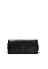 GLOW CHAIN MINI BAG - Pisemska torbica - black