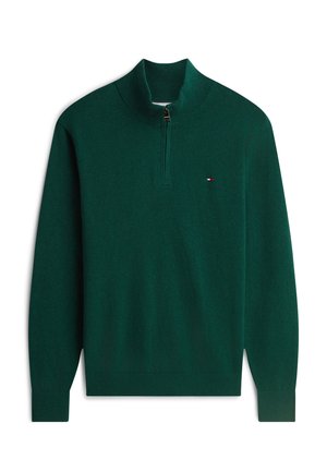 Tommy Hilfiger, Striktrøje - ornamental green heather