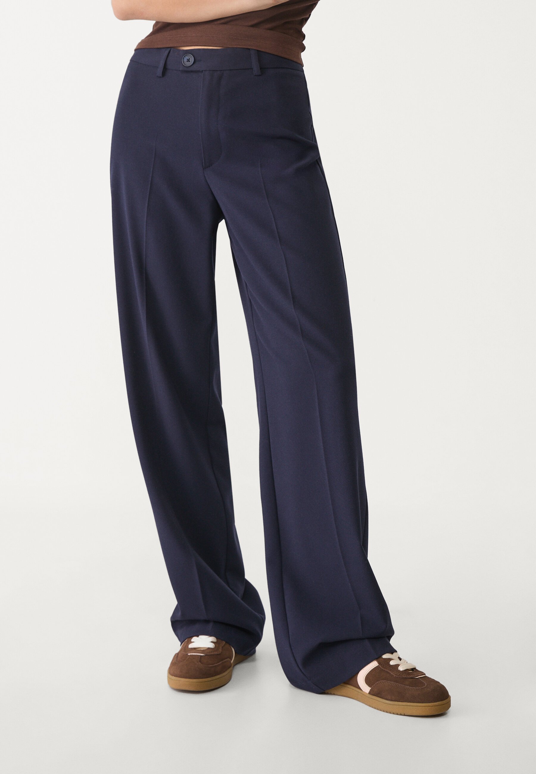 Stradivarius Pantaloni dark blue/blu scuro Zalando