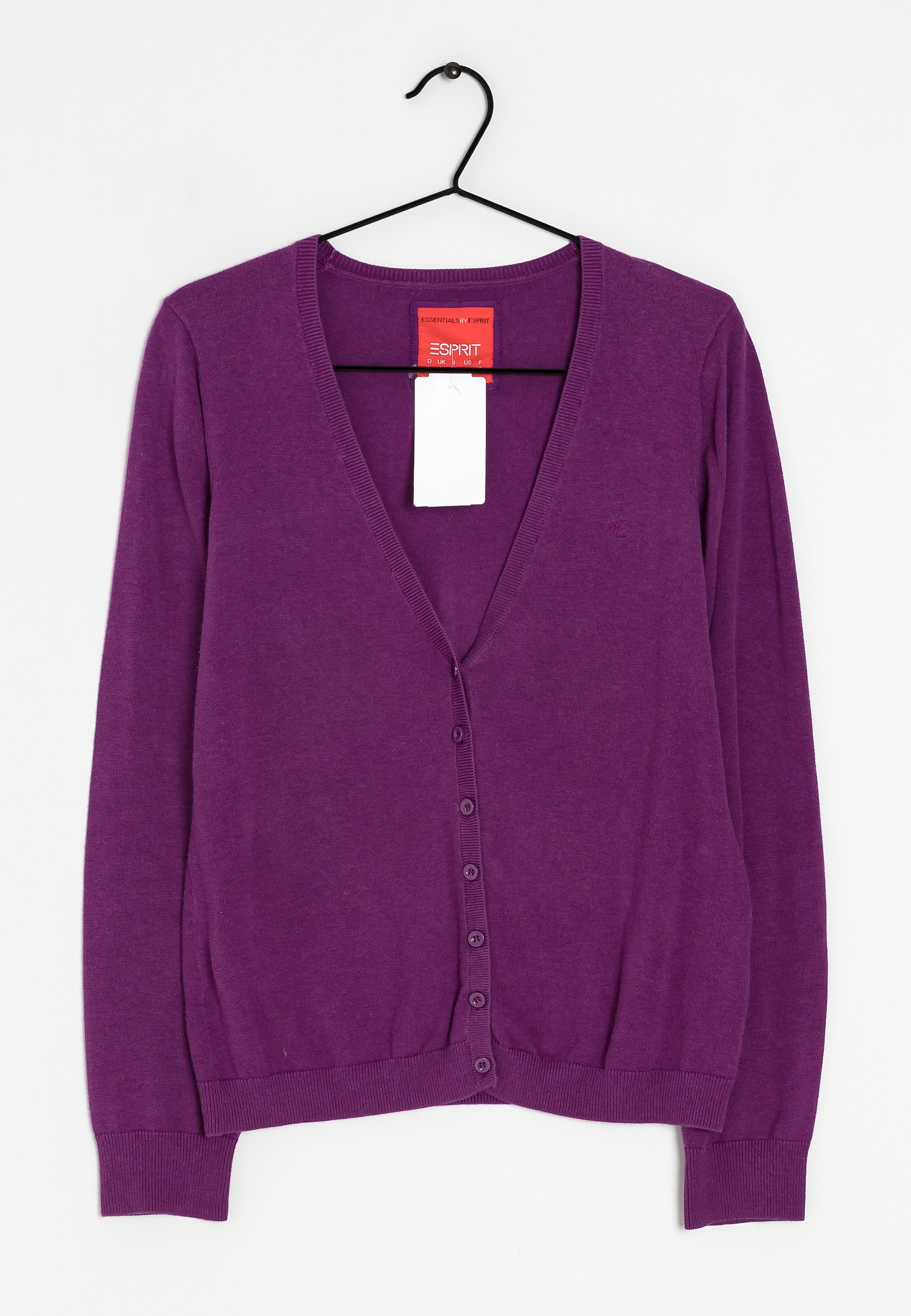 Cardigan Sweaters Cardigan Damen Esprit Esprit Cardigan Purple