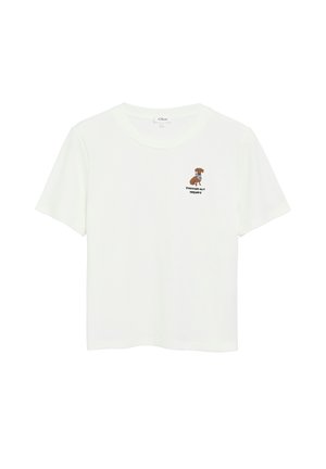 s.Oliver, T-SHIRT - T-shirt print - creme