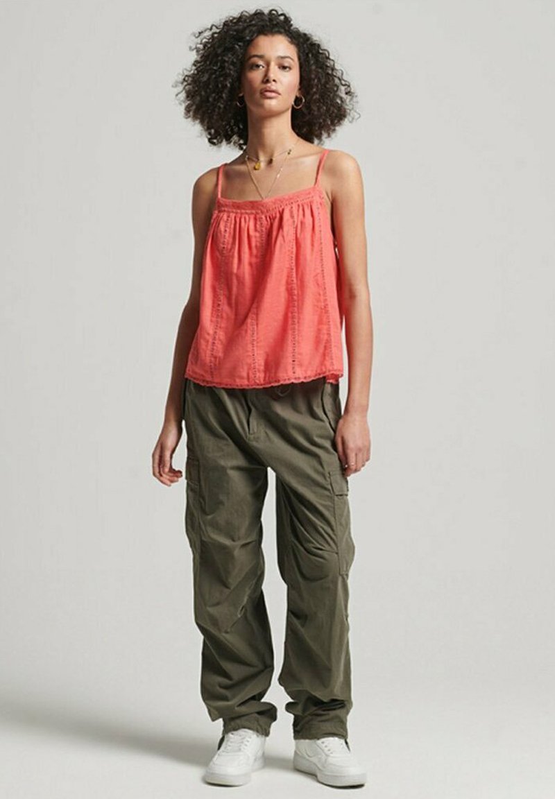 Superdry & Co Top koraalrood