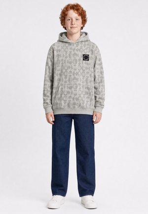 Petrol Industries, ALLOVER PRINT HOODIE FORGEPLACE - Kapuzenpullover - ice grey
