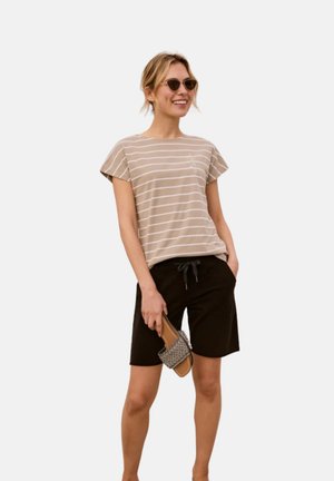 SELMA - Print T-shirt - soft mud bright