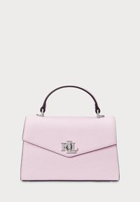 Lauren Ralph Lauren - CROSSHATCH LEATHER SMALL FARRAH SATCHEL - Handbag - hint of pink Thumbnail Image 1