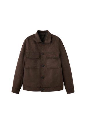 Mango, ADULT - Giacca in similpelle - dark brown