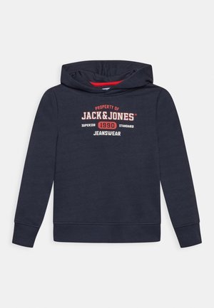 JJSTAMP HOOD - Mikina - navy blazer