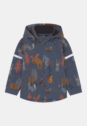 FIX UNISEX - Soft shell jacket - dark dusty blue