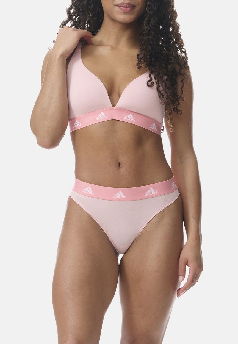 adidas Sportswear 6-PACK ACTIVE COMFORT - Tanga - schwarz weiß rosa
