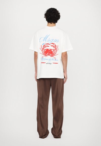 MSGM T-shirt imprimé - off white