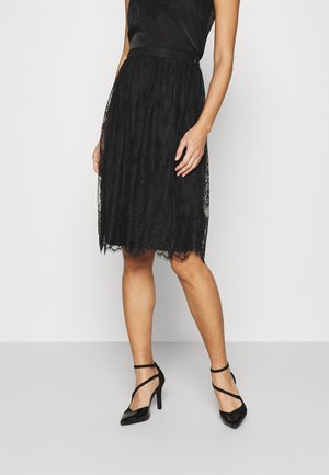 A-line skjørt - black