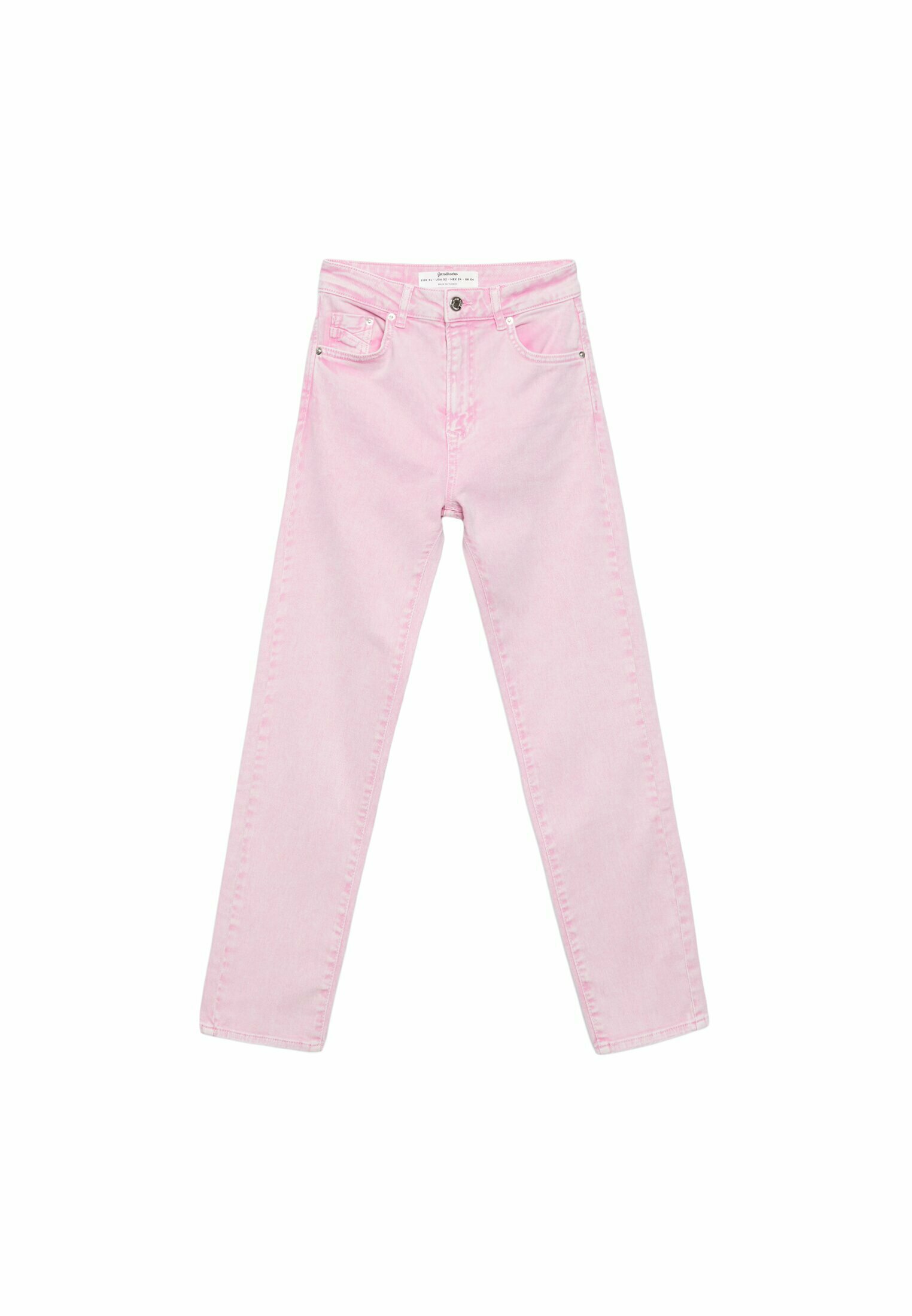 Stradivarius MOM - Jeans slim fit - pink/fuxia - Zalando.it