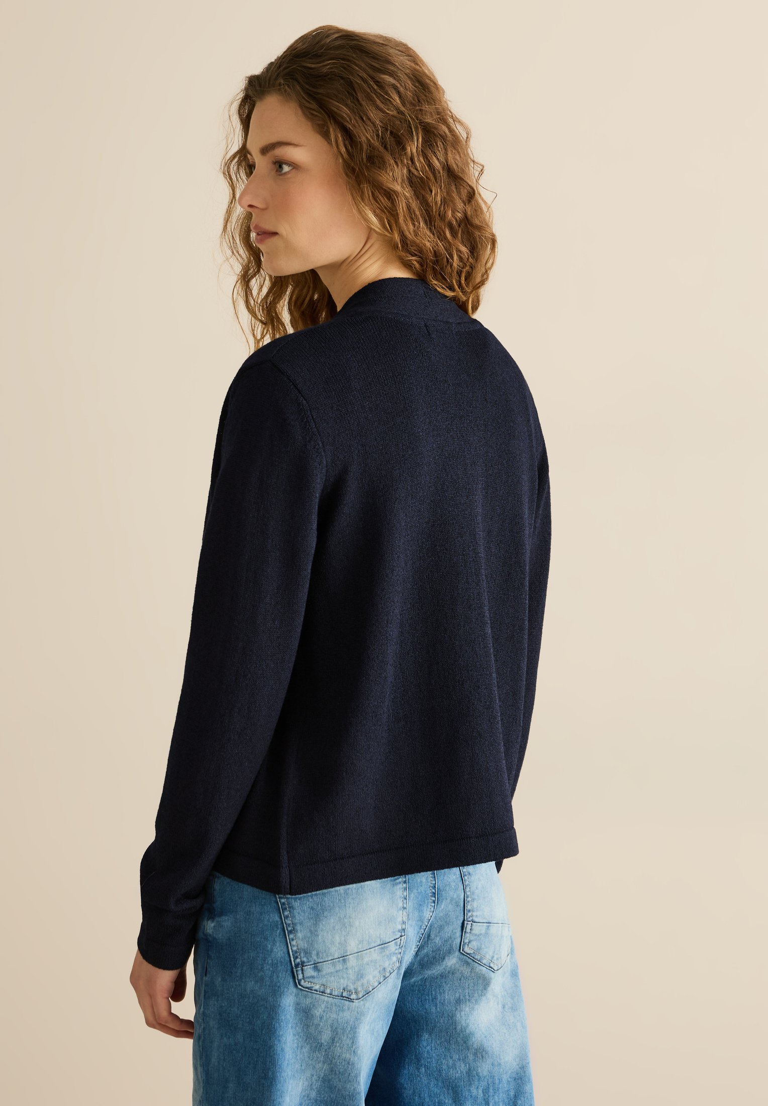 Cecil OFFENER Cardigan blau/blue Zalando